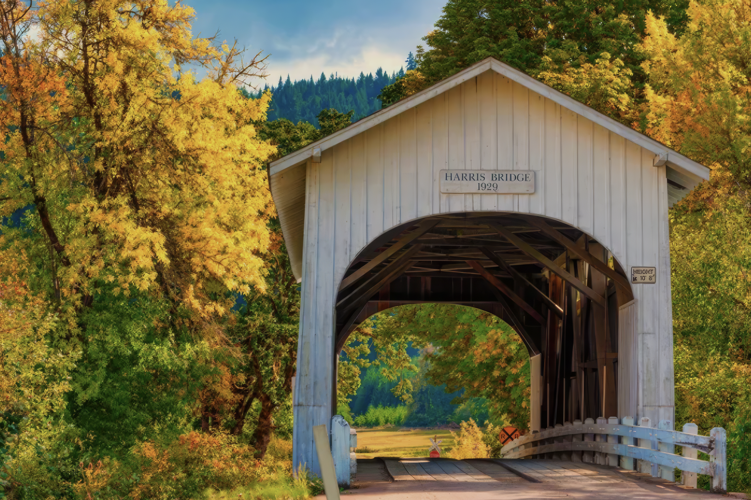 Autumn Colors & Covered Bridges Scenic